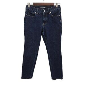 EVERLANE UNIFORM Mens Jeans Sz 29 / 30 Organic Cotton Slim Stretch Deep Indigo